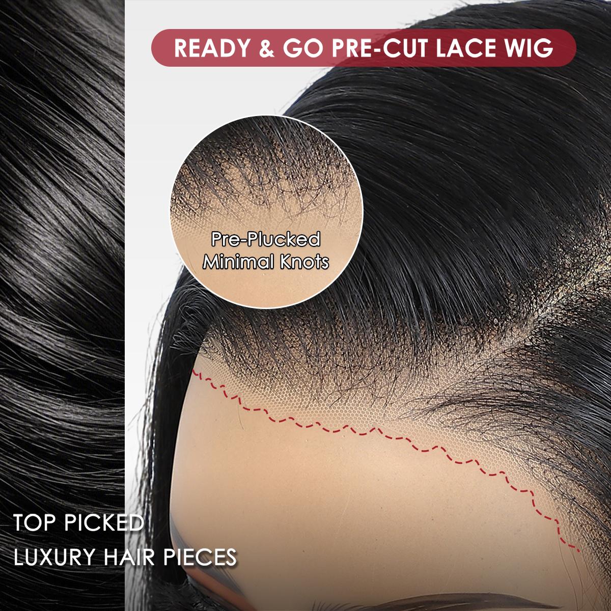 Beluck Hair 250% Loose Body Bob Wig Full End Wear And Go Glueless Wig Pre Cut Bob Body Wave 6x6/2x4 Short Bob Wig Pre Cut Hd Lace Ear-To-Ear With Invisible Drawstring Wig 4/27 99J Natural Black Pre Plucked Human Hair Wigs #SummerVibes Glueless Frontal Wig