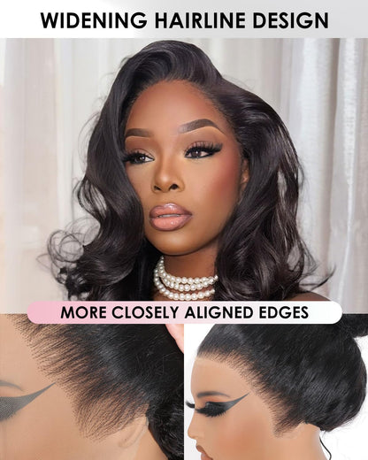 Glueless 13x6 Lace Front Wigs Human Hair 220% Density Body Wave Human Hair