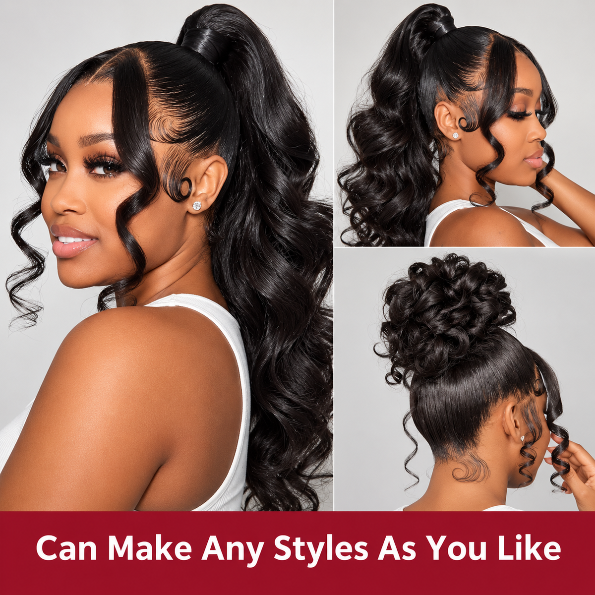 Beluck Glueless Body Wave 360 Lace Front Wig Human Hair HD Lace Invisible Strap Pre Plucked Face Framing For High Bun Salon Updo