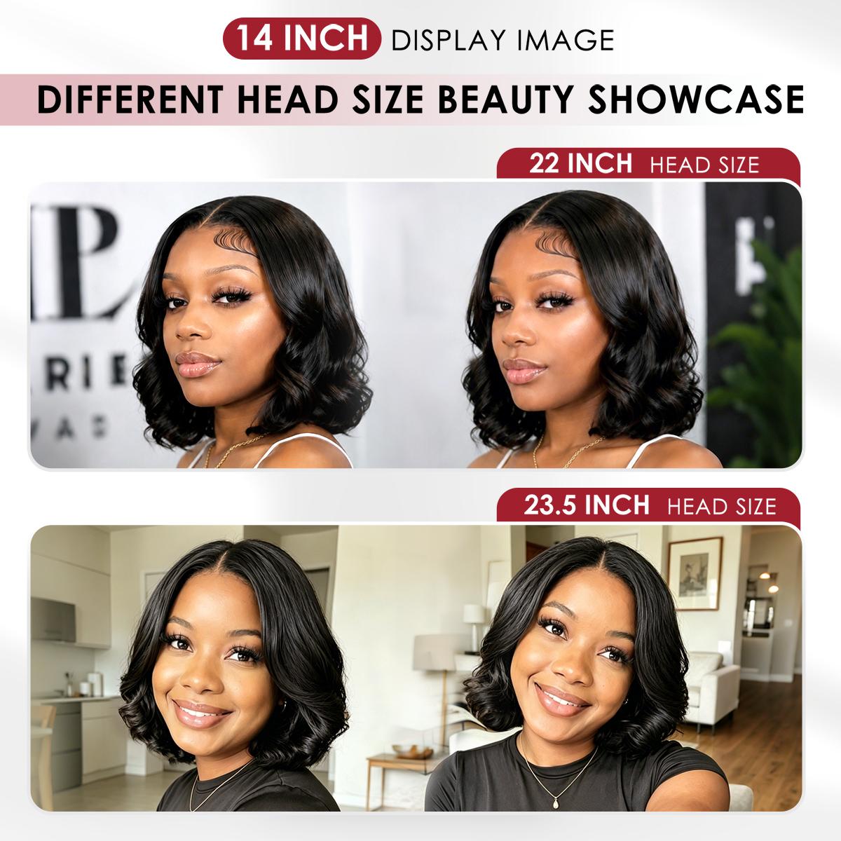 Beluck Hair 250% Loose Body Bob Wig Full End Wear And Go Glueless Wig Pre Cut Bob Body Wave 6x6/2x4 Short Bob Wig Pre Cut Hd Lace Ear-To-Ear With Invisible Drawstring Wig 4/27 99J Natural Black Pre Plucked Human Hair Wigs #SummerVibes Glueless Frontal Wig