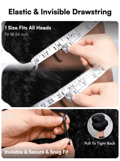 [Super Sale]250% Density 13x6 Full Lace Front Human Hair Wig Chocolate Brown Loose Body Wave 13x6 Lace Front Human Hair Wig Pre Plucked Pre Cut Face Framing Layers Glueless Drawstring Wear and Go Drawstring Wigs