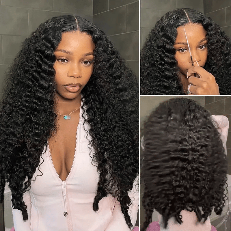 Beluck 6x6 Lace Closure Burmese Curly Full Volume Defined Bouncy Curls Human Hair Wig