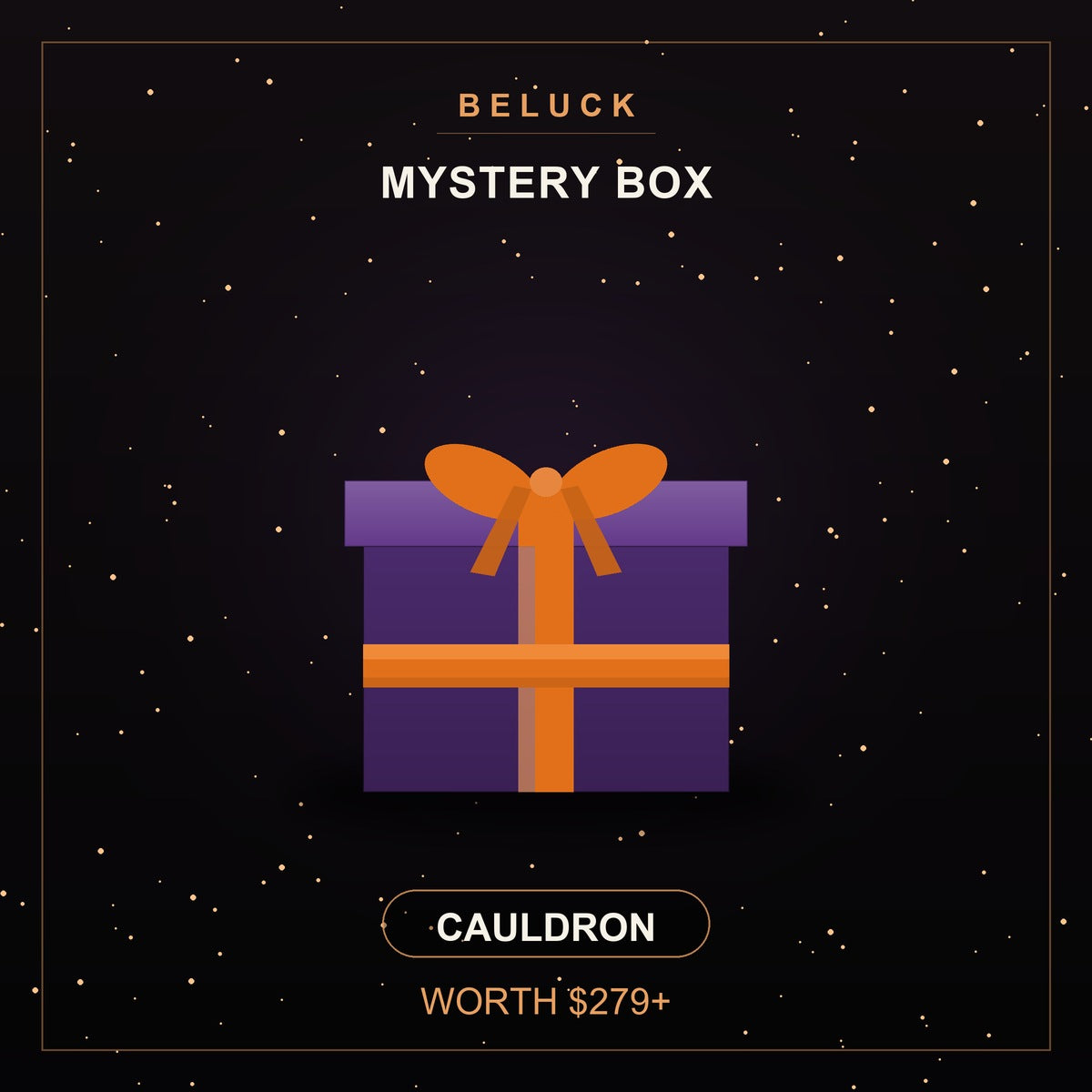 Beluck Halloween Mystery Box Cauldron