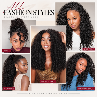Burmese Curly Invisi Strap Snug Fit 360 Transparent Lace Frontal Wig | Pre-Cut Lace & Bleached Knots