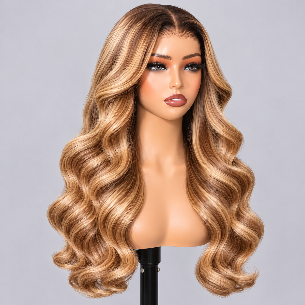 beluck-p4-27-honey-blonde-highlight-lace-closure-wig