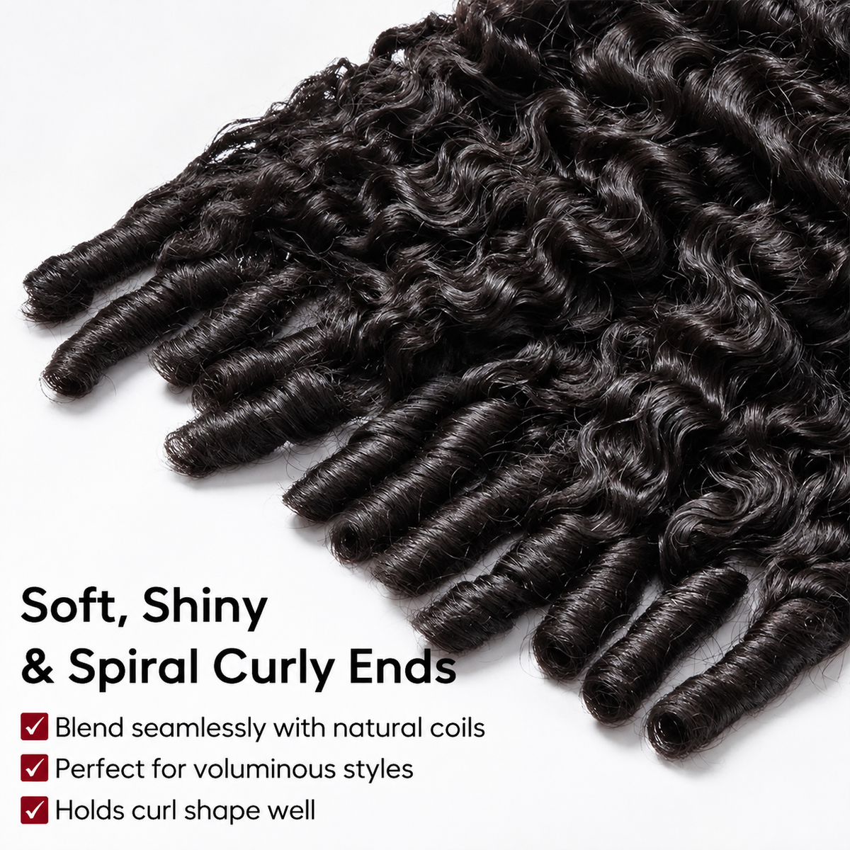 Beluck 6x6 Lace Closure Burmese Curly Full Volume Defined Bouncy Curls Human Hair Wig