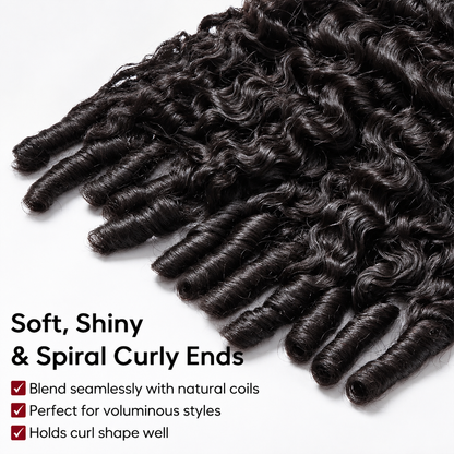 Beluck 6x6 Lace Closure Burmese Curly Full Volume Defined Bouncy Curls Human Hair Wig
